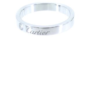 CARTIER - Alliance C Ring DiamondPlatinum size 52